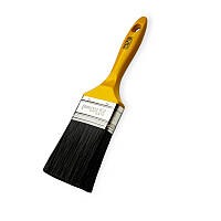 Пензель флейцевий 63x15x70 мм чорний ворс Сила