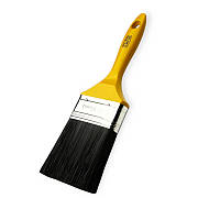 Пензель флейцевий 75x16x76 мм чорний ворс Сила