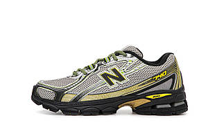 New Balance 740 Silver Black Кросівки чоловічі