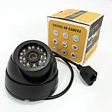 Камера відеоспостереження купольна HD Camera 349 IP 1.3 mp, Камера спостереження для квартири, фото 2