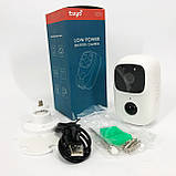 Камера відеоспостереження Smart wifi додаток Tuya працює від 2x18650, фото 7