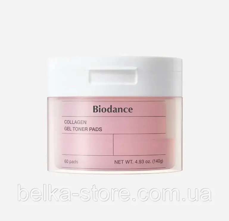 Biodance Collagen Gel Toner Pads – зволожуючі тонер-пади з колагеном 60 шт, фото 1