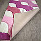 Комплект у ванну Deluxe 60*100 та 60*50см Pink 0795, фото 4
