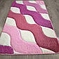 Комплект у ванну Deluxe 60*100 та 60*50см Pink 0795, фото 3