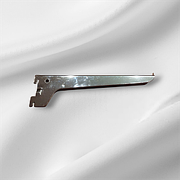 Тримач для рушників на рейку хром 30 см.