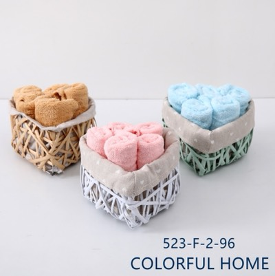 Набір у дерев'яній коробці 5 серветок мікрофібра розмір 25х25 у пачці 24 шт., фото 1