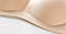 Бюстгальтер безшовний балконет з регульованою спиною Classic, Бюст гладкий в бандо стилі з push-up бежевий 60A, фото 7
