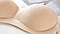 Бюстгальтер безшовний балконет з регульованою спиною Classic, Бюст гладкий в бандо стилі з push-up бежевий 60A, фото 6