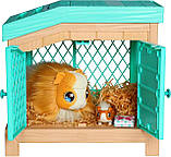 Little live pets mama surprise guinea pig м'яка інтерактивна морська свинка с дитинчатами., фото 4