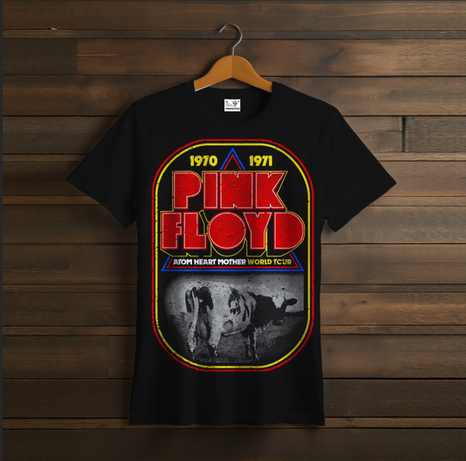 Футболка унісекс з принтом "Pink Floyd, лого, група, фанат, подарунок, Rock Band, група, гурт, рок, музиканти, виконавці 2"