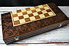 Шахи з дерева + нарди I Шахи з різною дошкою, фото 6