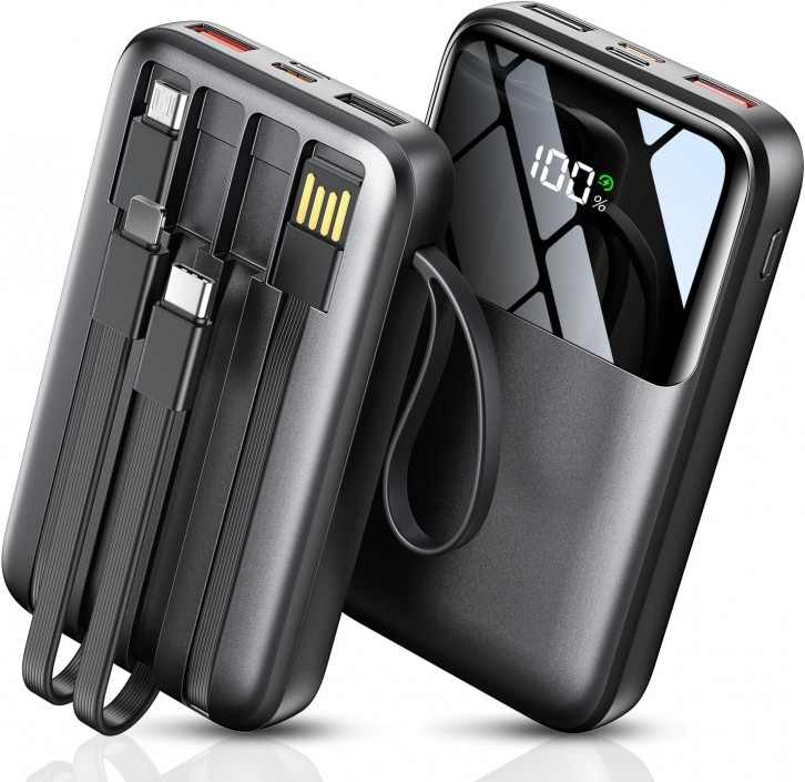 Портативний банк живлення Hellee N18 15 000 мАг AC +FSSS