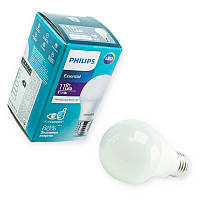 Лампа побутова діодна 220V E27 11W A60 4000K PHILIPS