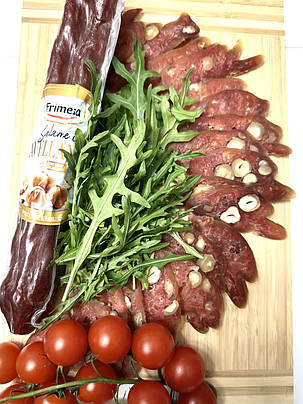 Ковбаса салямі з фундуком Frimesa Salame Avellanas +/- 250 г (Італія), фото 3