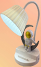 Настільна лампа з фігуркою космонавта LED MINI LAMP