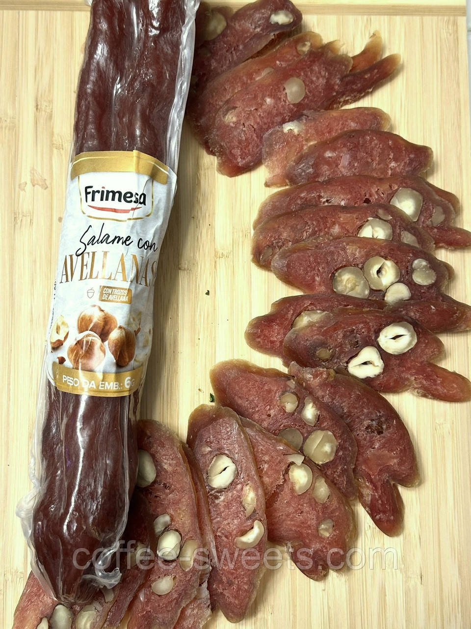 Ковбаса салямі з фундуком Frimesa Salame Avellanas +/- 250 г (Італія)