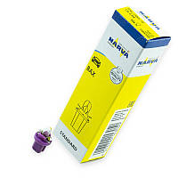Автолампа БЦ 12V 0, 4W Bax8.5d NARVA з патроном