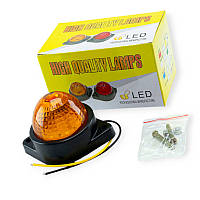 Ліхтар габаритний 58х84 LED 12-24V жовтий