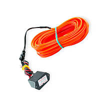 Гнучкий холодний неон 3м червоний 12V