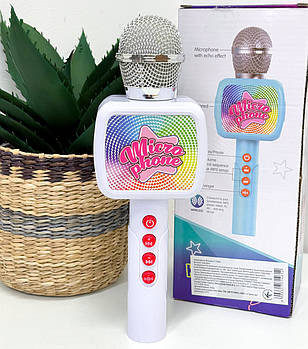 Мікрофон дитячий OBY-toys, 26 см, Bluetooth, підсвічування, на батарейці