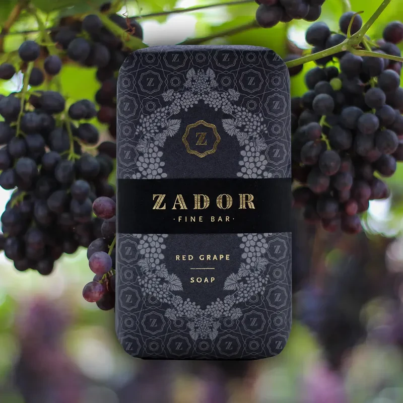 Натуральне мило "Zador" Червоний виноград (160 г)