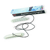 Ходові вогні 12V DRL-JH 209-6 185х30мм гнучкий корпус 0, 5W Megalight