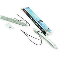 Ходові вогні 12V DRL-JH 209-9 185х30мм гнучкий корпус. 0.5W Megalight