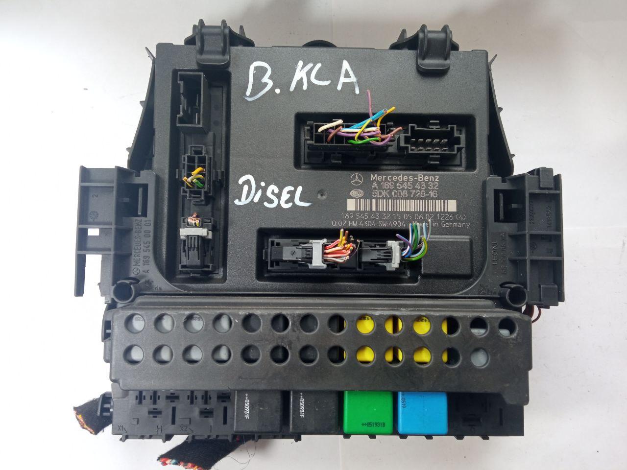 Електронний блок керування mercedes A1695454332 / 5DK008728-16 B, KCA DISEL / A 169 545 4332
