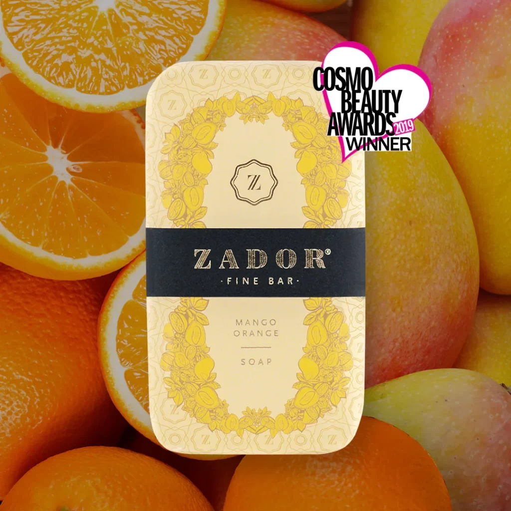Натуральне мило "Zador" Манго-апельсин (160 г)