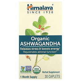 Organic Ashwagandha Himalaya 30 капсул