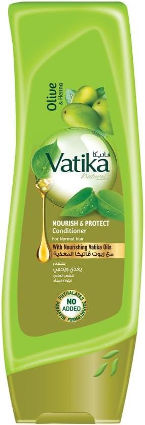 Кондиціонер для волосся живлення та захист Dabur Vatika Nourish & Protect Conditioner, фото 1