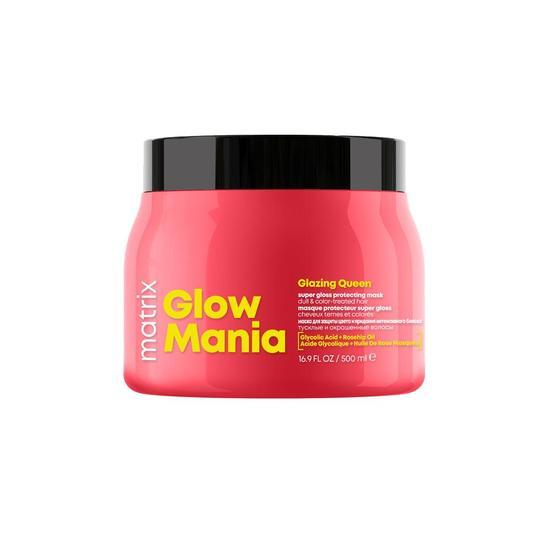 Маска Glow Mania для інтенсивного захисту кольору та яскравого блиску фарбованого волосся Matrix,500ml