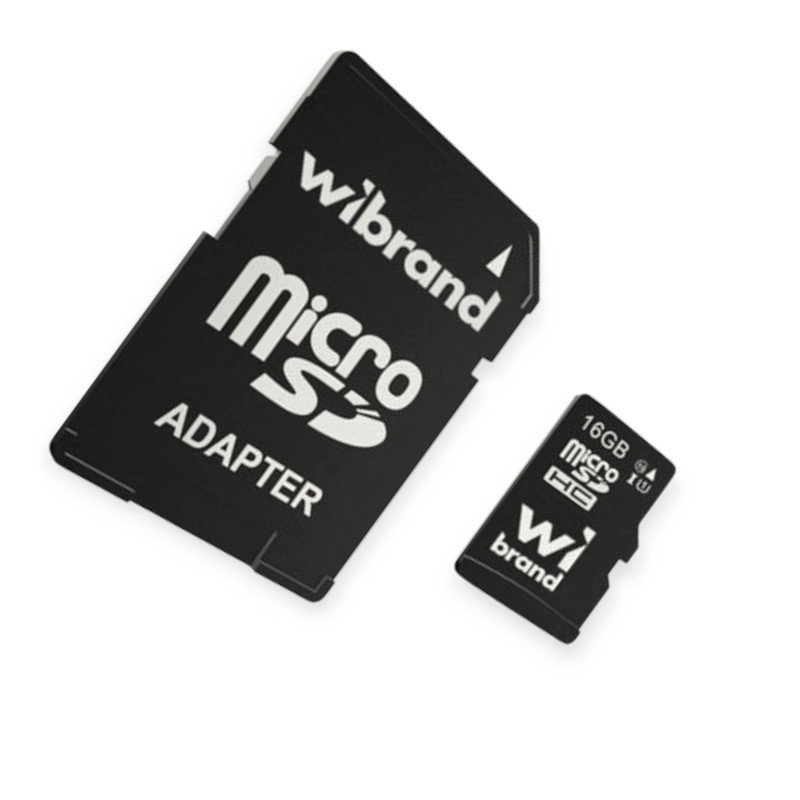 Карта пам'яті microSDHC 16Gb class 10 (adapter SD) Wibrand