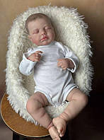 Реборн Лялька пупс дівчинка Reborn baby см з одягом вініл силікон можна купати з аксесуарами з литого силікону