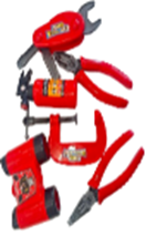 Набір рятувальника дитячий на 6 деталей на блістері FIREMAN HERO