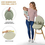 Стільчик для годування Kinderkraft Fini 2, Green, фото 6