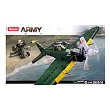 Конструктор SLUBAN M38 - B1108 Винищувач Mitsubishi A6M Zero  560 деталі, фото 3