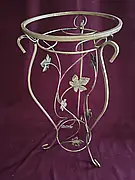 Підставка ковані висока для квітів на 1 великий вазон