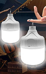 Лампа акумуляторна LED з гачком 5Вт, USB - Type-C зарядка