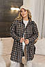 Сорочка подовжена в клітинку, фото 9