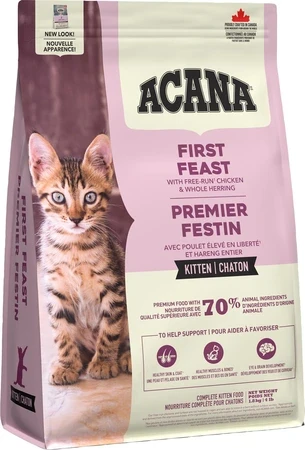 Acana (Акана) First Feast сухий корм для кошенят з куркою, 1.8 кг