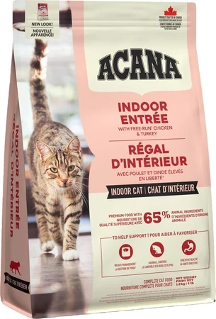 Acana (Акана) Indoor Entrée сухий корм для домашніх котів всіх порід, 1.8 кг