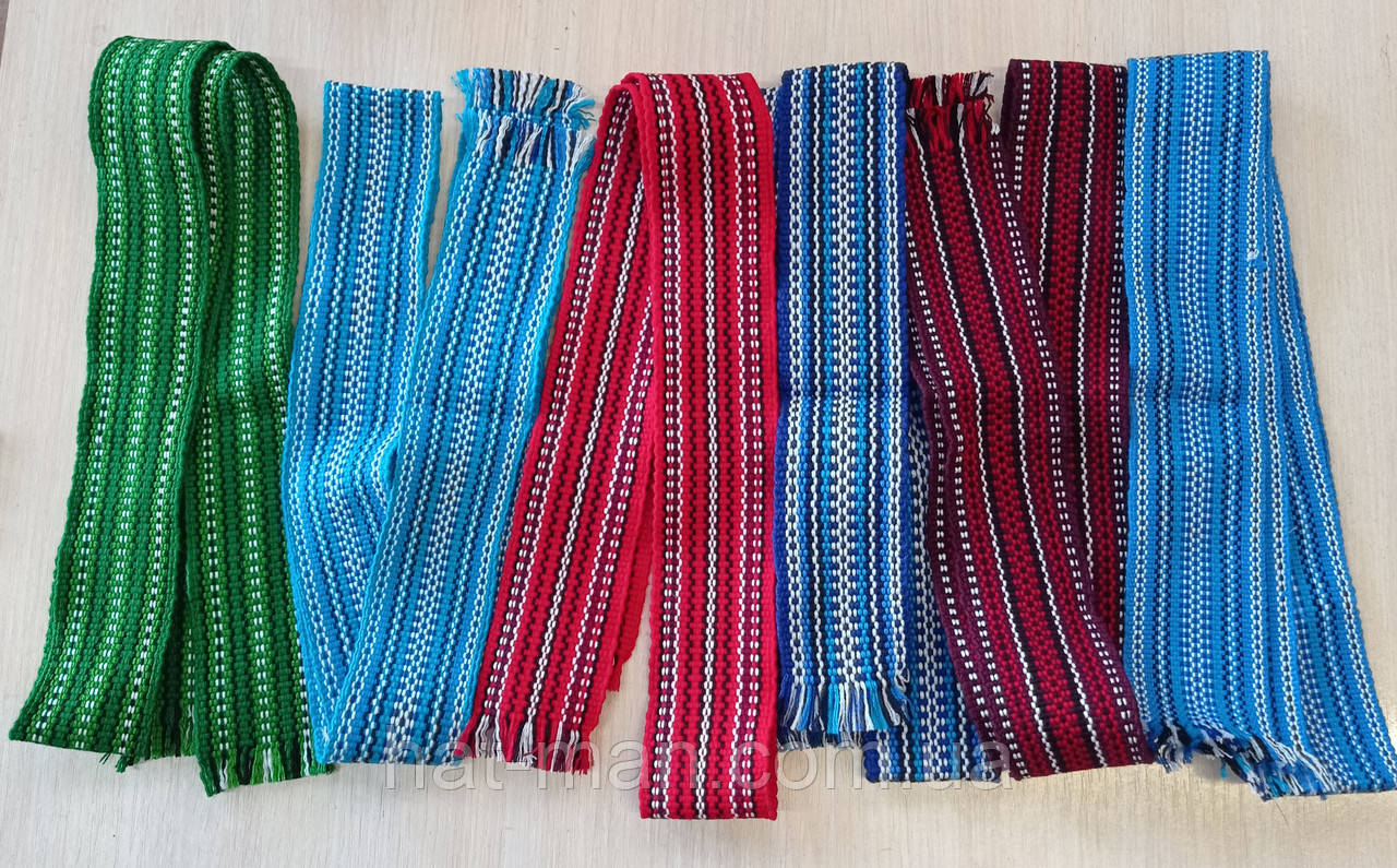 Пояс крайка дитячий, бордовий, 1м