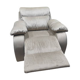 Реклайнер для педикюру Comfort_велюр_BR розкладне педикюрне крісло-реклайнер