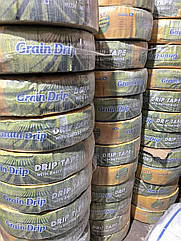 Крапельна стрічка GRAIN DRIP емітерна 8 mill 20 см 1000 м 1.38 л/ч