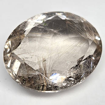 Рутиловий кварц волосатик 30,5 ct — ювелірна вставка для створення ювелірних прикрас
