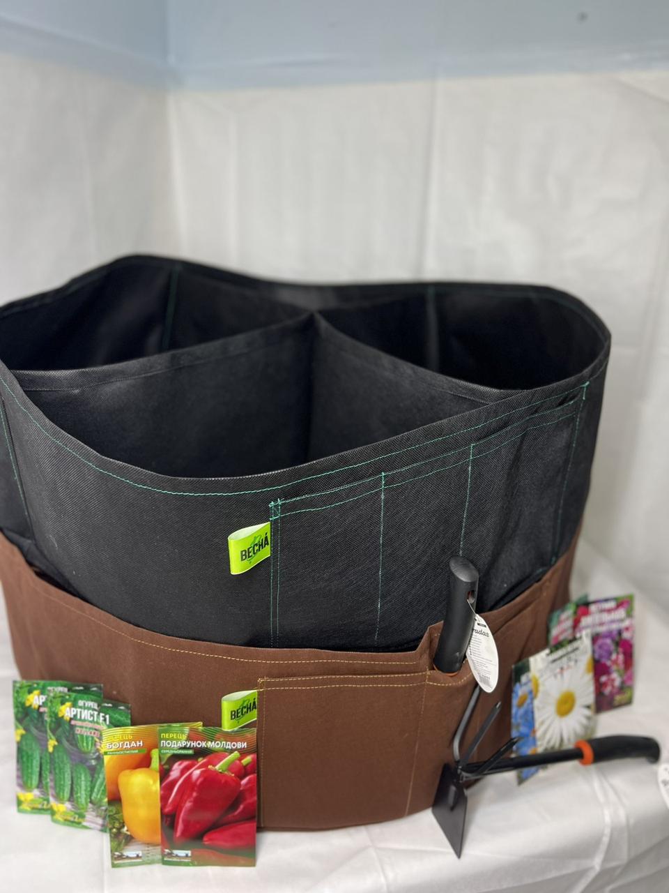 "Грядка Піднята" Чорна ВЕСНА насіння у подарунок 4 відділення 90см