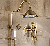 Душова система бронза Epelli Rubinetti Antique Bronze