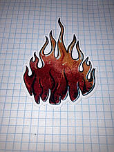 Наклейка Костер