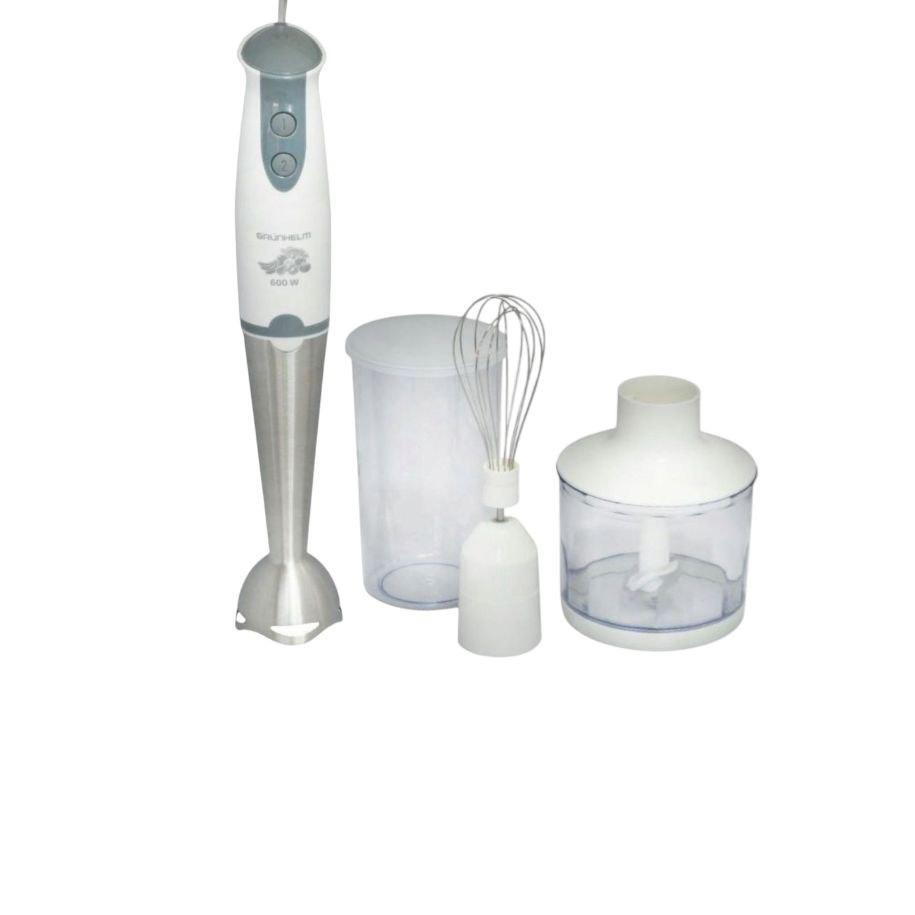 Блендерний набір GRUNHELM EBS-600SS, 600 Вт, 2 швидкості